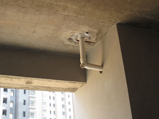 贺州卫生间下水管漏水怎么监测_一楼楼梯漏水