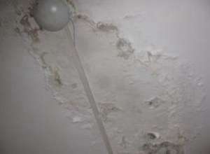 柳州厨房天花板漏水点探测_天花板打了2公分漏水