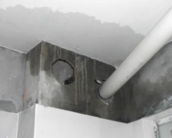 加格达奇卫生间水管漏水怎么监测_卫生间顶面漏水常见原因