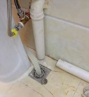 清远卫生间下水管漏水怎么排查_测试砖下水管漏水